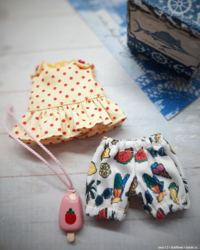 Летняя коллекция — Одежда и обувь для кукол своими руками: фото (фото 4)