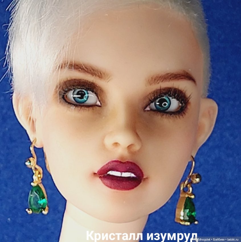 Серьги мини с цирконием на новой модели Рада OtMnogolet