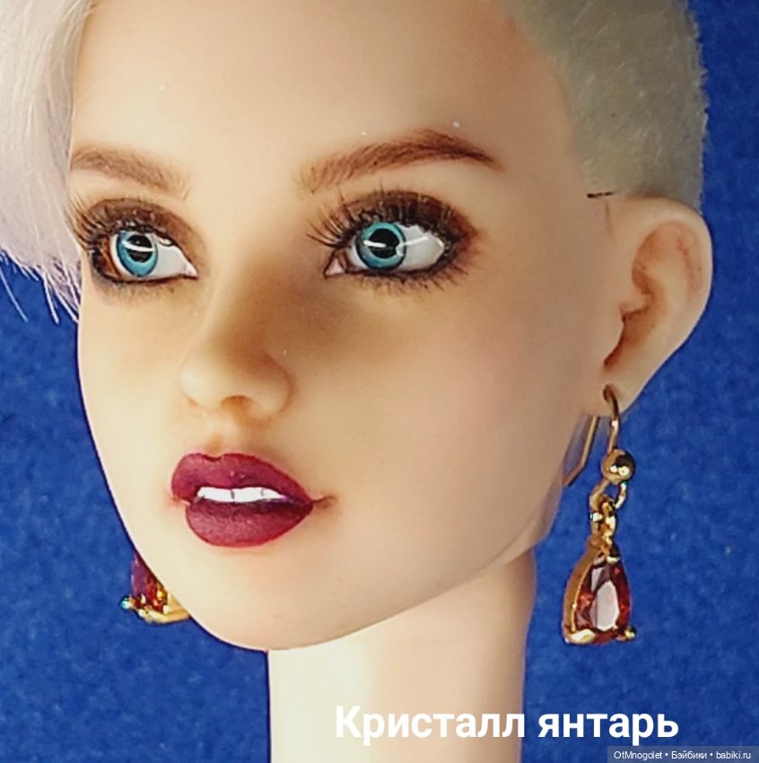 Серьги мини с цирконием на новой модели Рада OtMnogolet