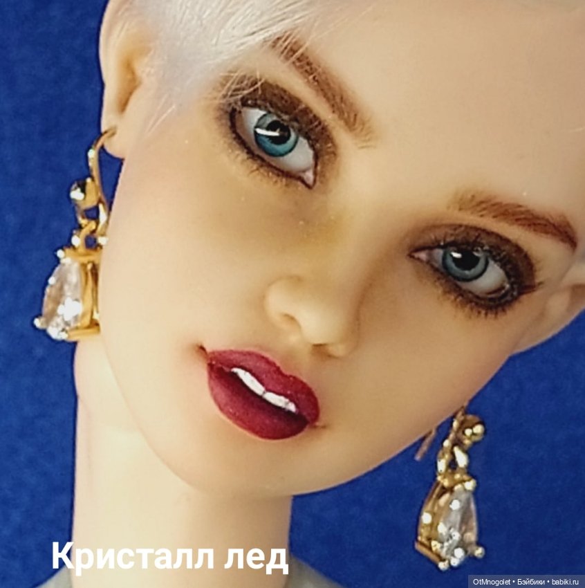 Серьги мини с цирконием на новой модели Рада OtMnogolet (фото 7)