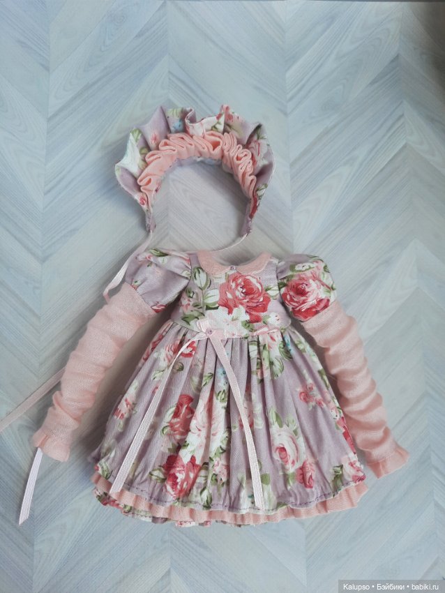 Платье #2 — Одежда и обувь для кукол BJD (БЖД): 1/3 (фото 10)