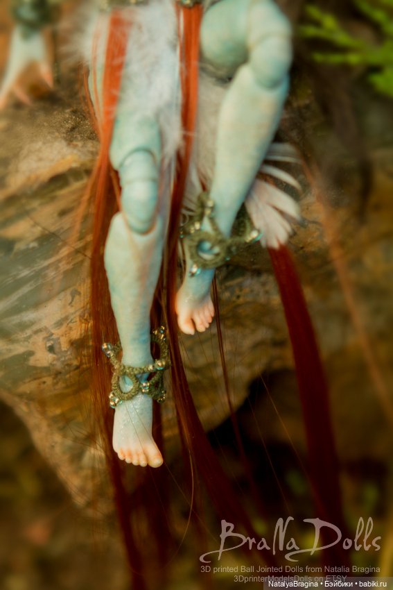 Маленькая эльфийка — Авторские шарнирные куклы своими руками: лепка (фото 2)
