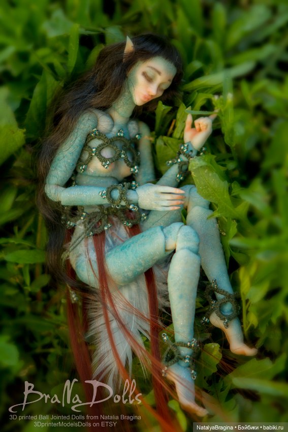 Маленькая эльфийка — Авторские шарнирные куклы своими руками: лепка