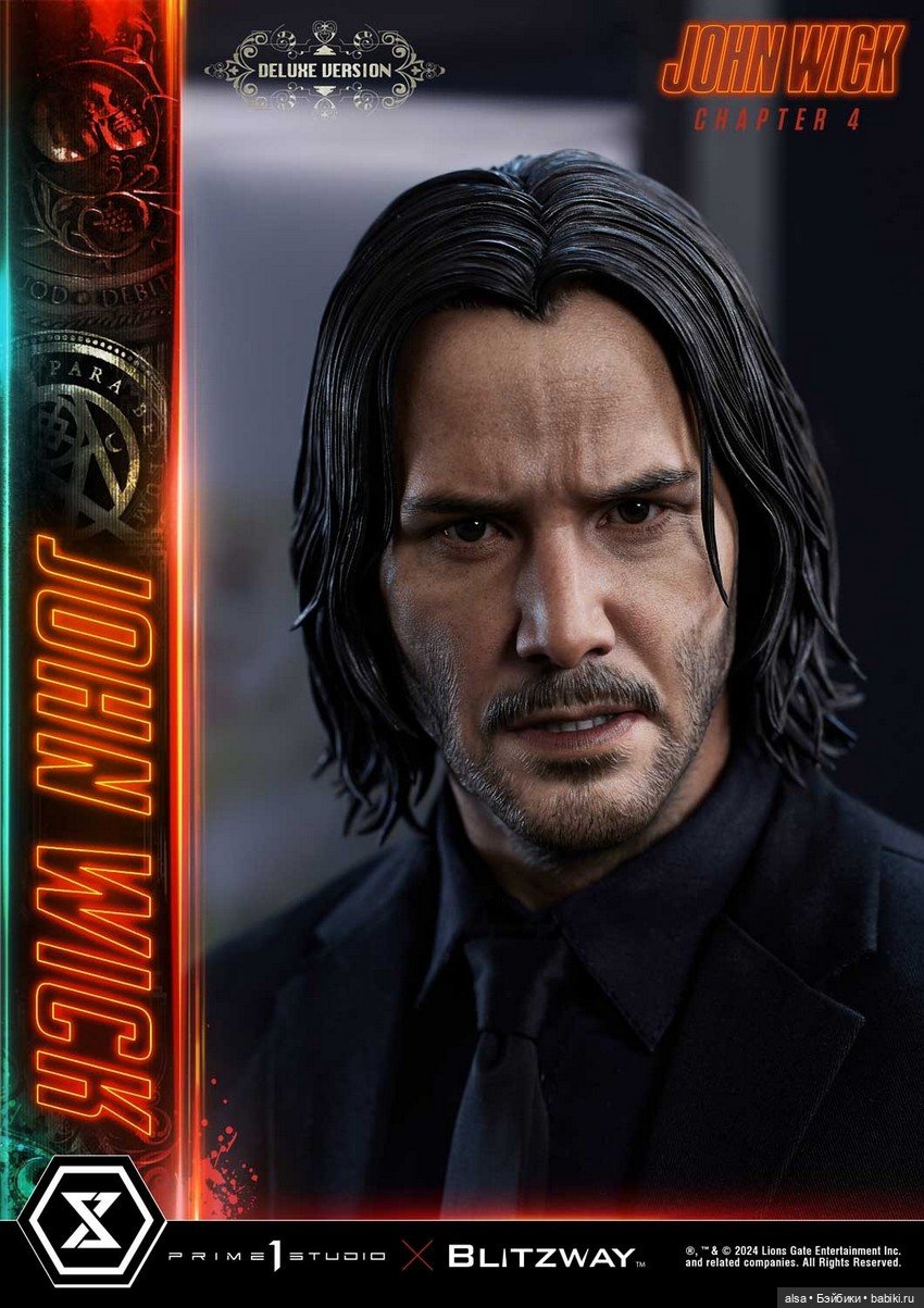 Prime 1 Studio совместно с Blitzway - статуя Джона Уика в масштабе 1/4 (фото 6)