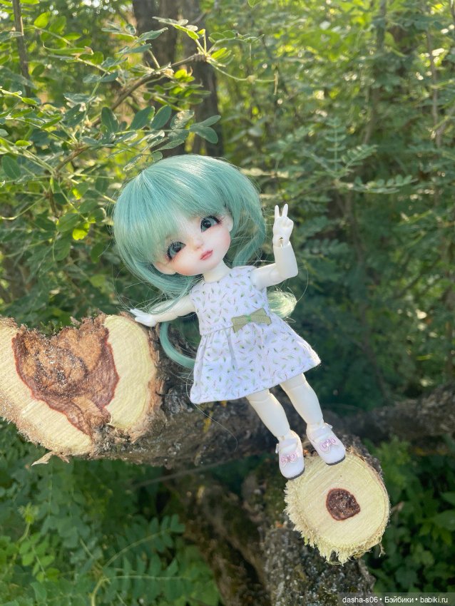 Среди зелени — Куклы Latidoll (Лати): BJD (БЖД)