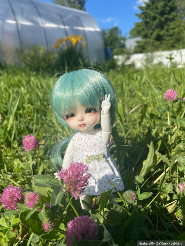 Среди зелени — Куклы Latidoll (Лати): BJD (БЖД)