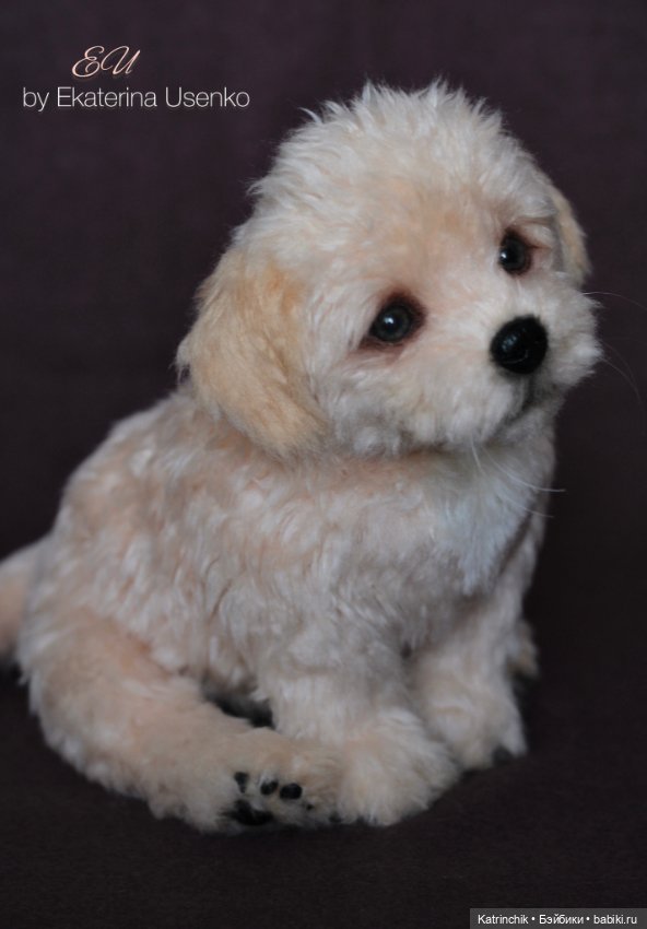 Щенок мальтипу — Авторские мишки Тедди и друзья: фото (фото 10)