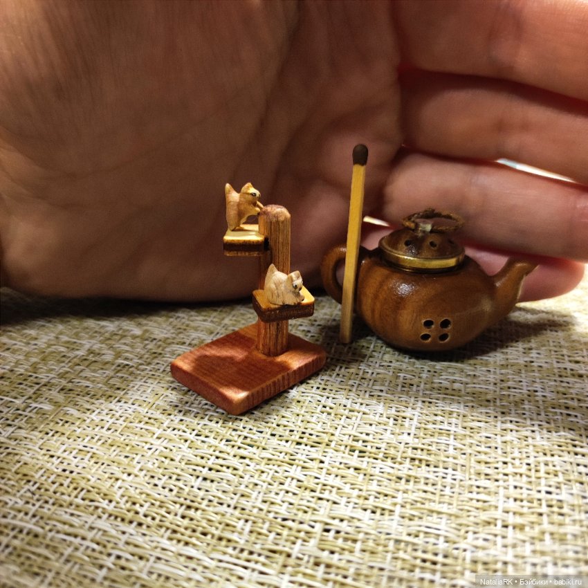 Самые маленькие — Авторские игрушки из дерева: резьба