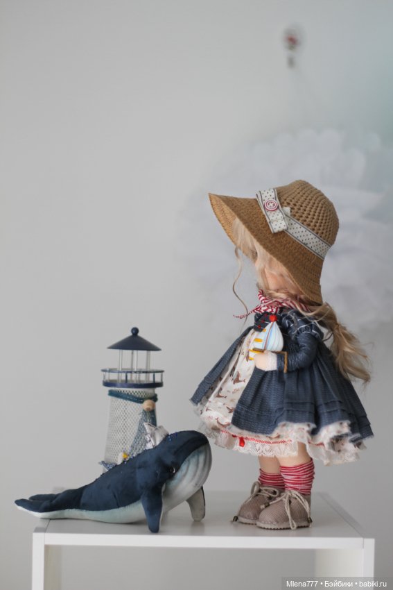 Морская прогулка — Авторские текстильные куклы: Вальдорфские (фото 4)