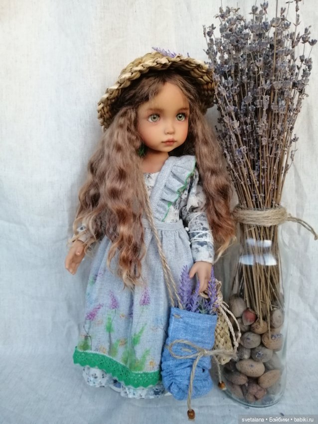 Лето... Лавандовое настроение... Лавандовые девочки Подружки