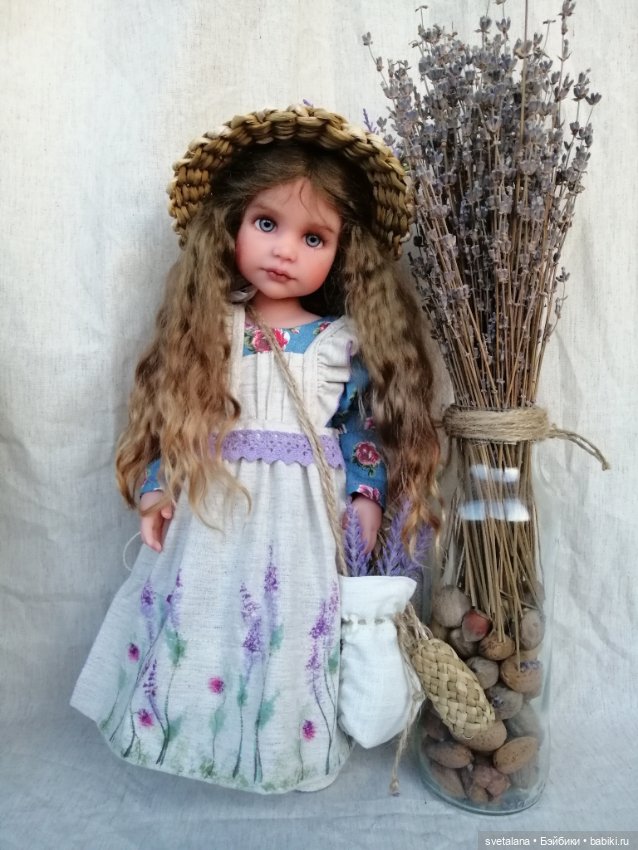 Лето... Лавандовое настроение... Лавандовые девочки Подружки