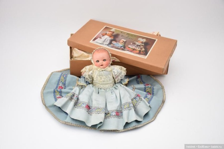 Бретань / Франция. Куклы в национальных бретонских костюмах