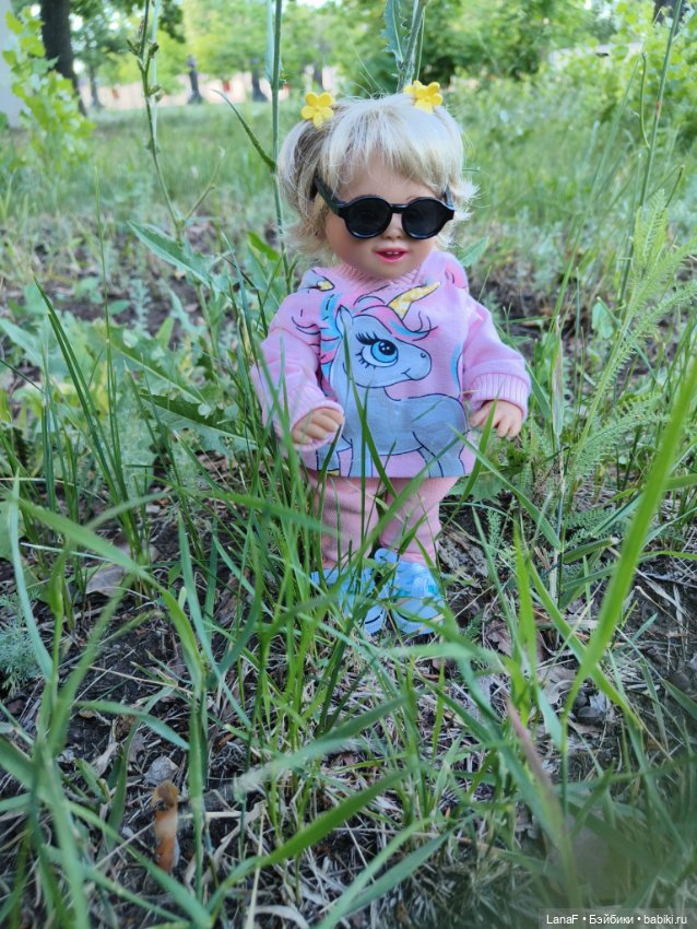 Милочка путешествует🍓💛🌷( Габриэль Мюллер, винил, 23см) (фото 7)