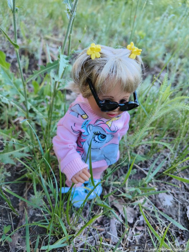 Милочка путешествует🍓💛🌷( Габриэль Мюллер, винил, 23см) (фото 5)