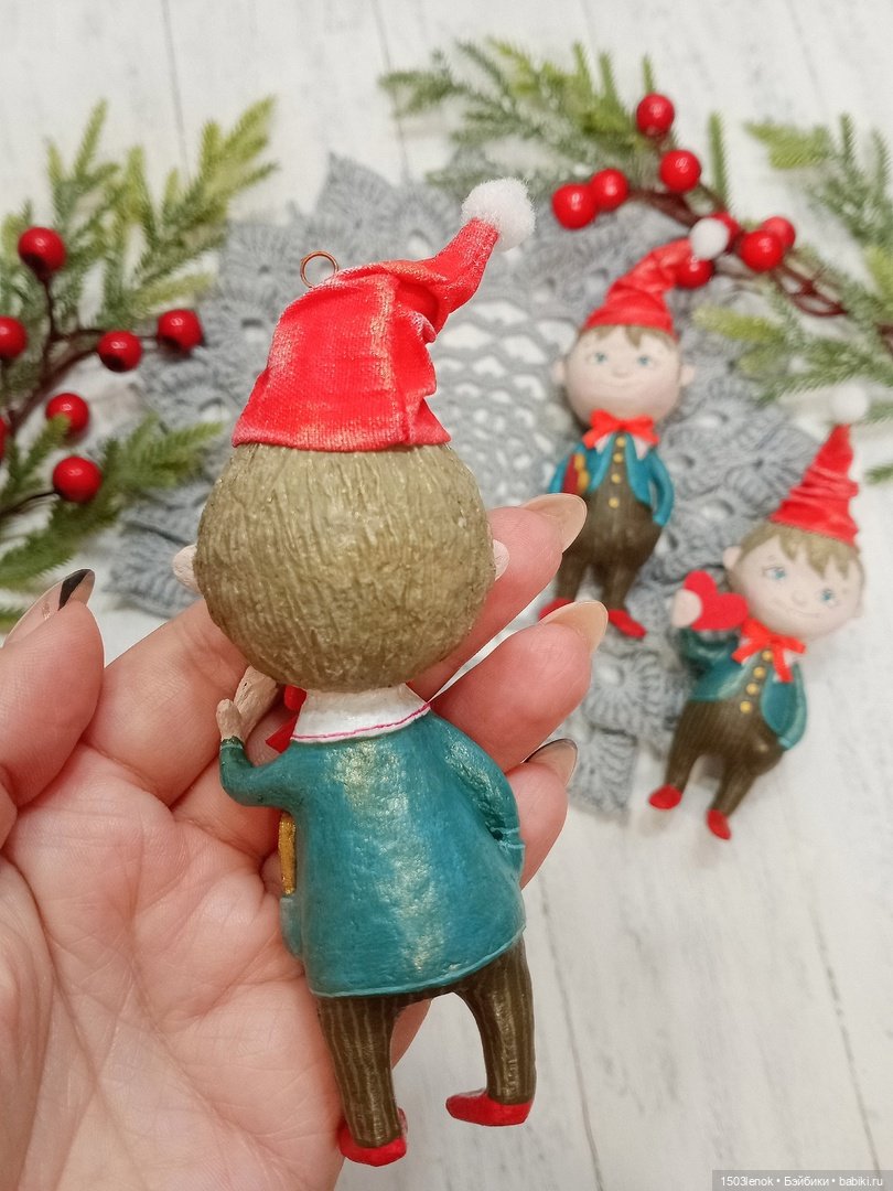 Гномики — Лепка авторских игрушек и папье