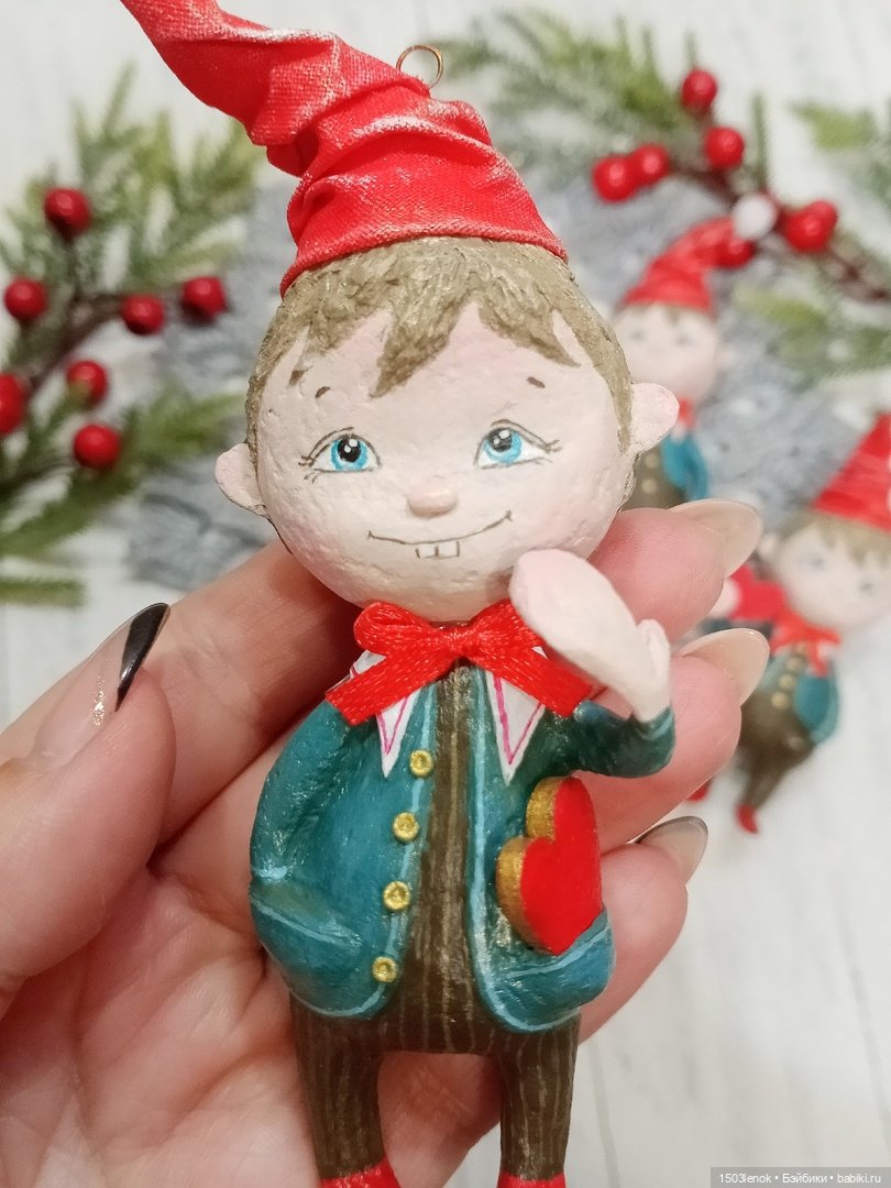 Гномики — Лепка авторских игрушек и папье