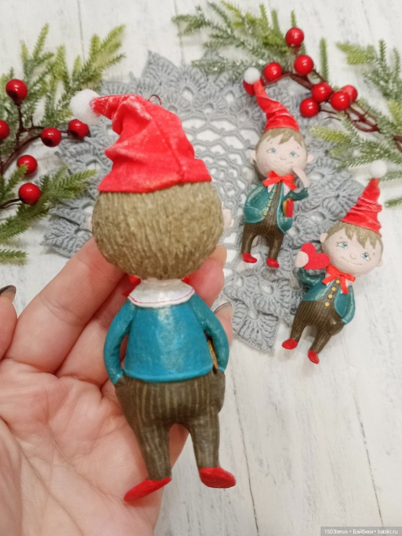 Гномики — Лепка авторских игрушек и папье (фото 7)