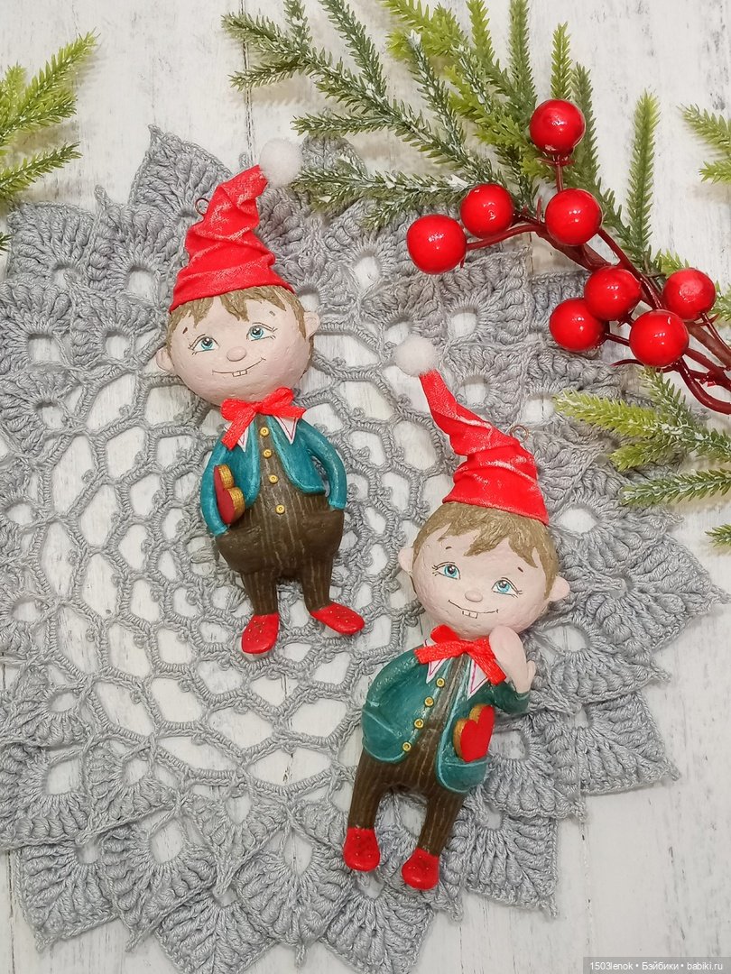 Гномики — Лепка авторских игрушек и папье (фото 2)