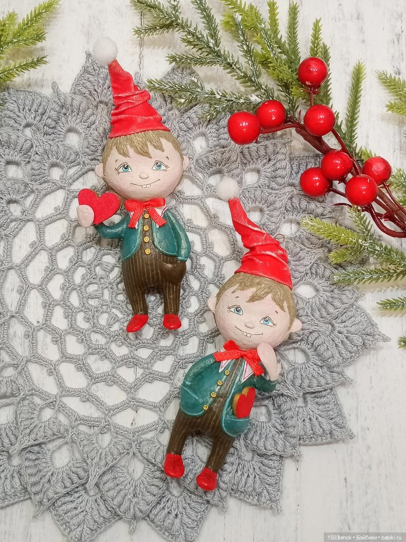 Гномики — Лепка авторских игрушек и папье (фото 3)