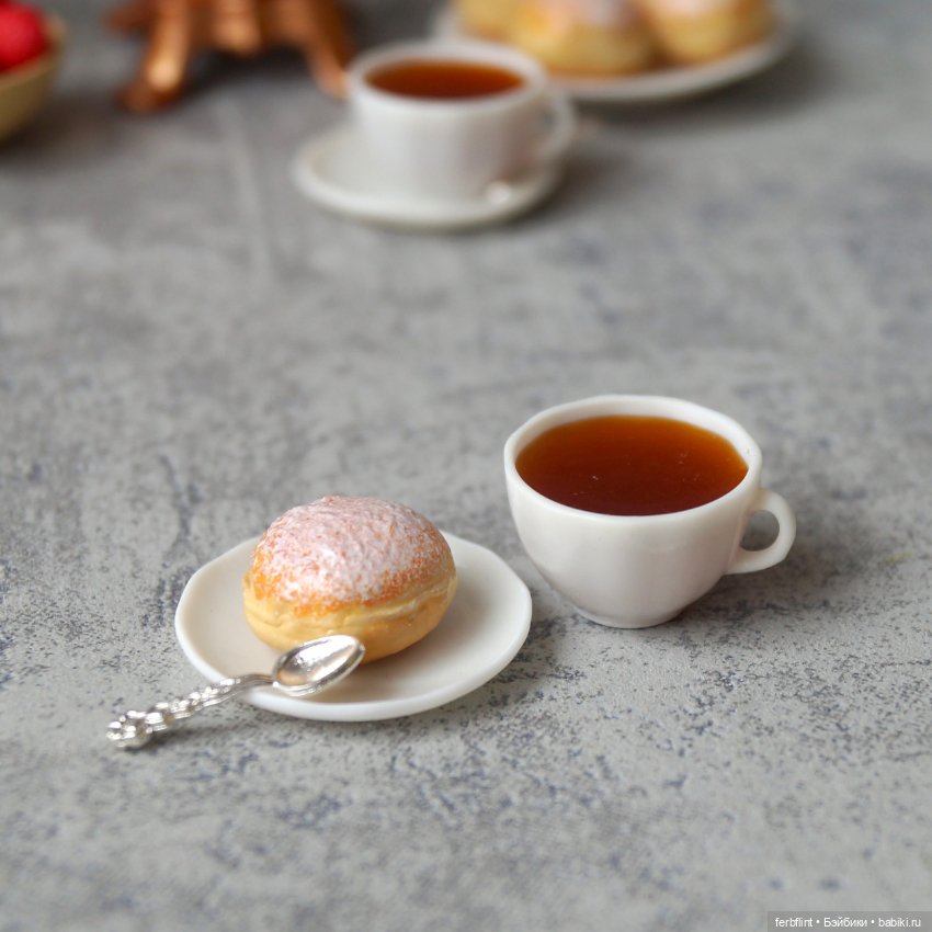 Чайно-кофейные страсти — Кукольная миниатюра своими руками: еда