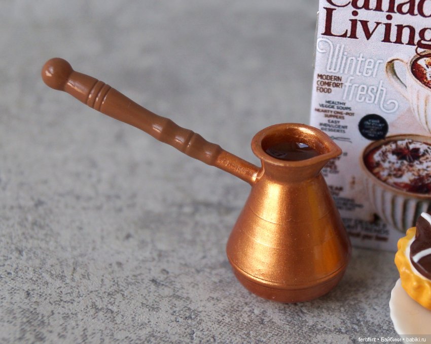 Чайно-кофейные страсти — Кукольная миниатюра своими руками: еда