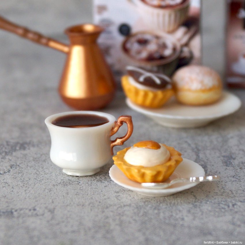 Чайно-кофейные страсти — Кукольная миниатюра своими руками: еда