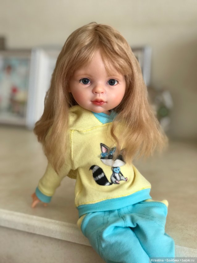 Солнышко — ООАК Paola Reina (Паола Рейна) и испанских кукол: перерисовка (фото 3)