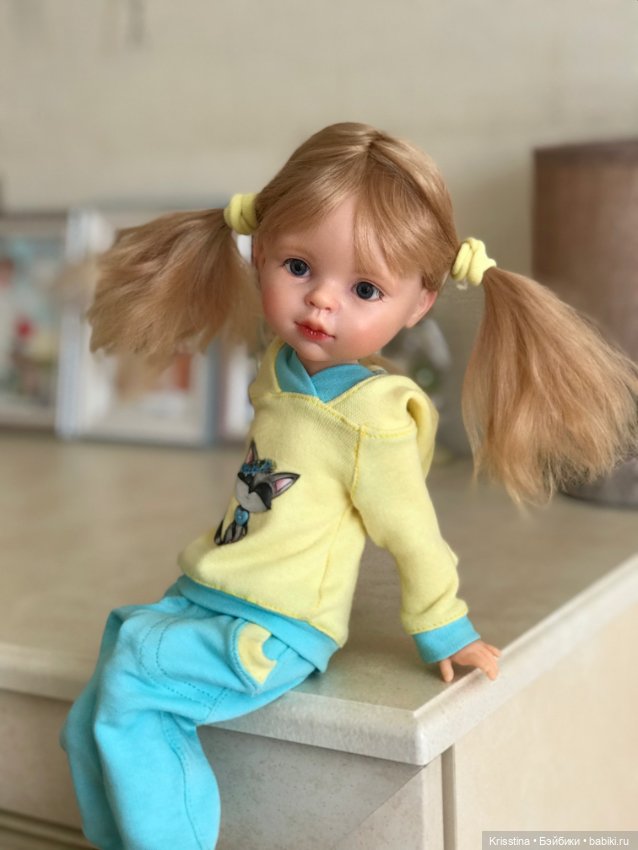 Солнышко — ООАК Paola Reina (Паола Рейна) и испанских кукол: перерисовка (фото 2)