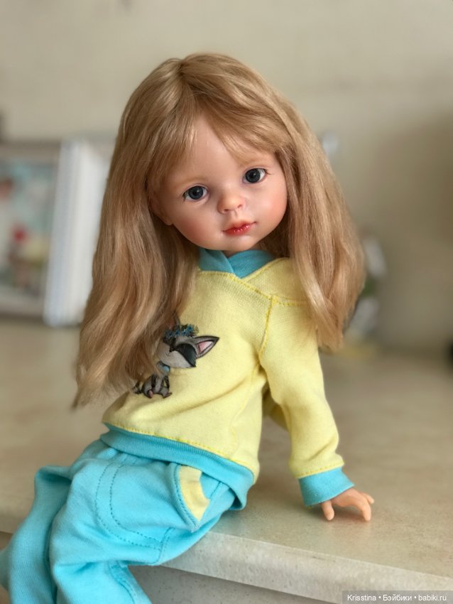 Солнышко — ООАК Paola Reina (Паола Рейна) и испанских кукол: перерисовка (фото 5)