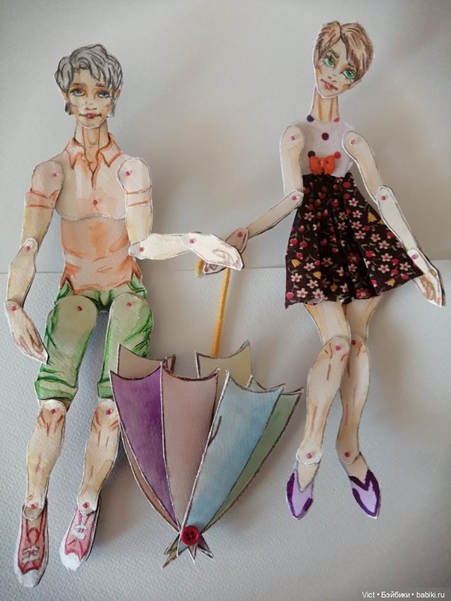 Первый шаг к мечте — Авторские куклы из дерева (фото 4)