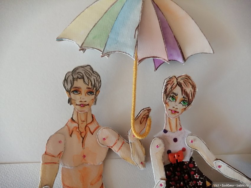 Первый шаг к мечте — Авторские куклы из дерева (фото 5)