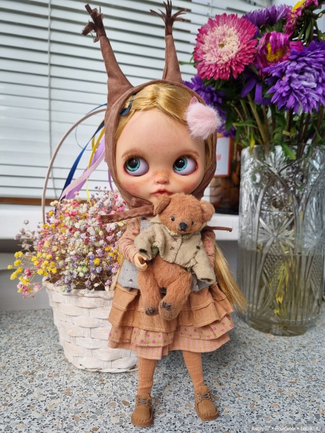 Пуговка приехала — Куклы Blythe (Блайз) ООАК: кастом