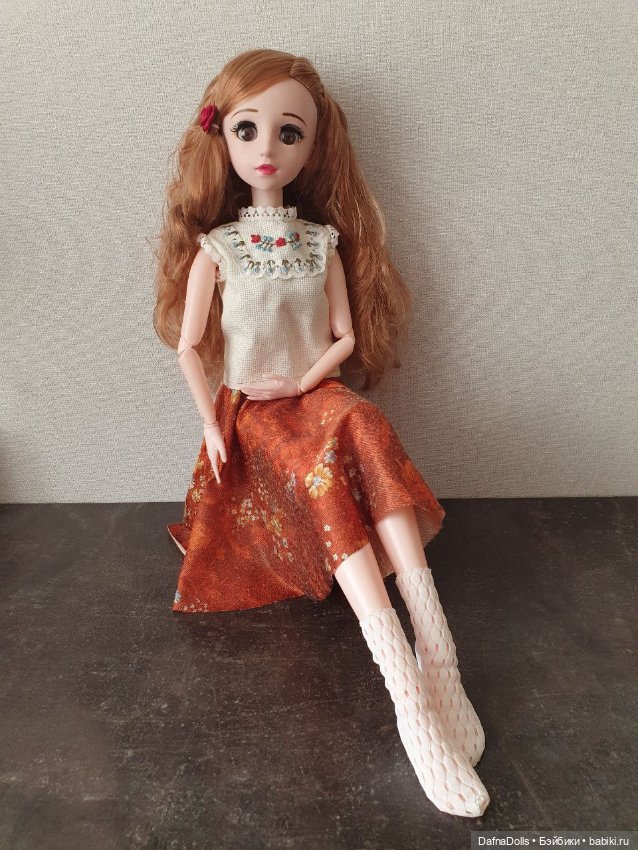 Мой первый опыт изготовления кукольной одежды