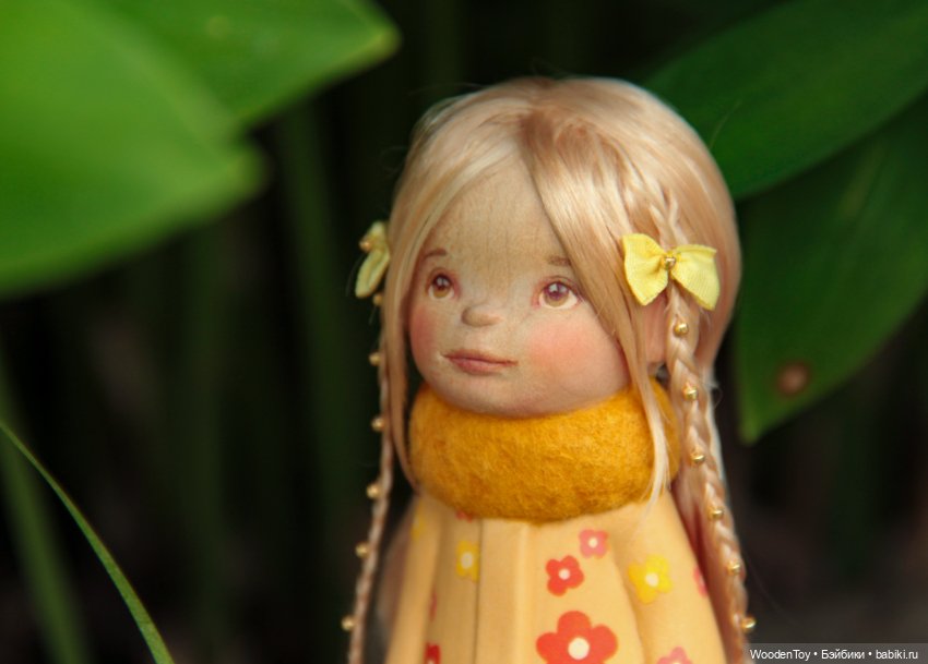 Деревянная куколка — Авторские куклы из дерева (фото 6)