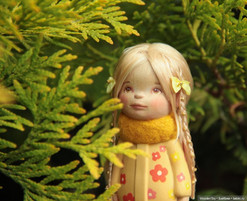 Деревянная куколка — Авторские куклы из дерева (фото 4)