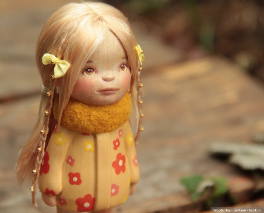 Деревянная куколка — Авторские куклы из дерева (фото 5)