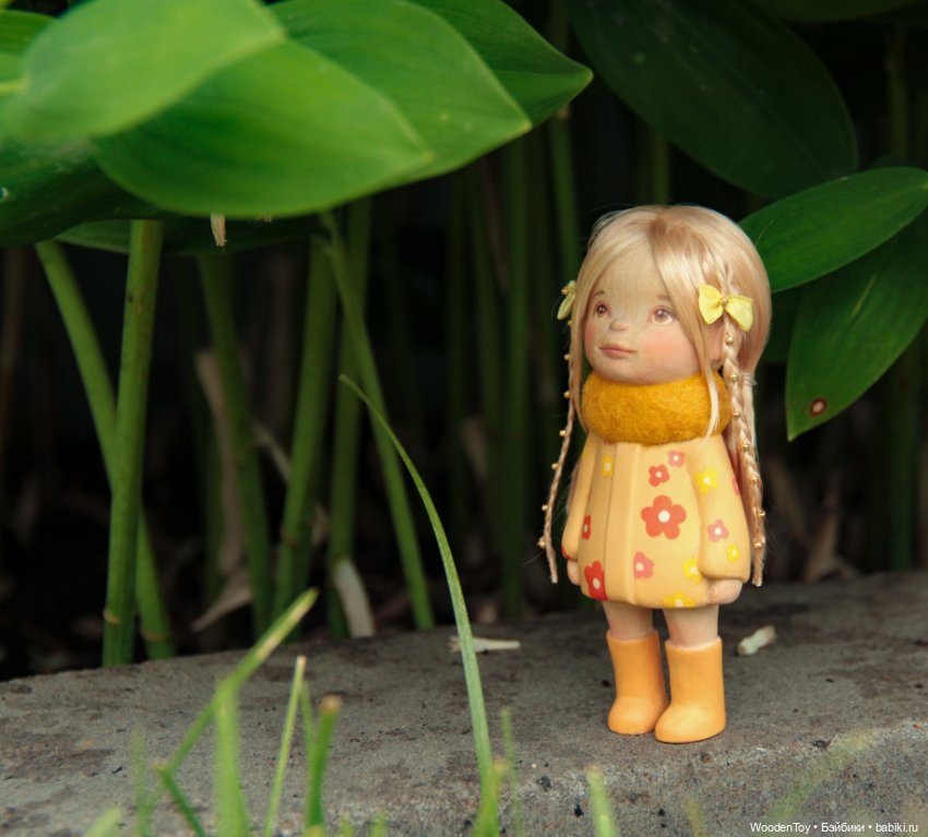 Деревянная куколка — Авторские куклы из дерева (фото 3)