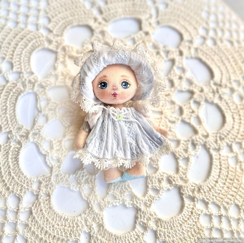 Интерьерная текстильная кукла (фото 2)
