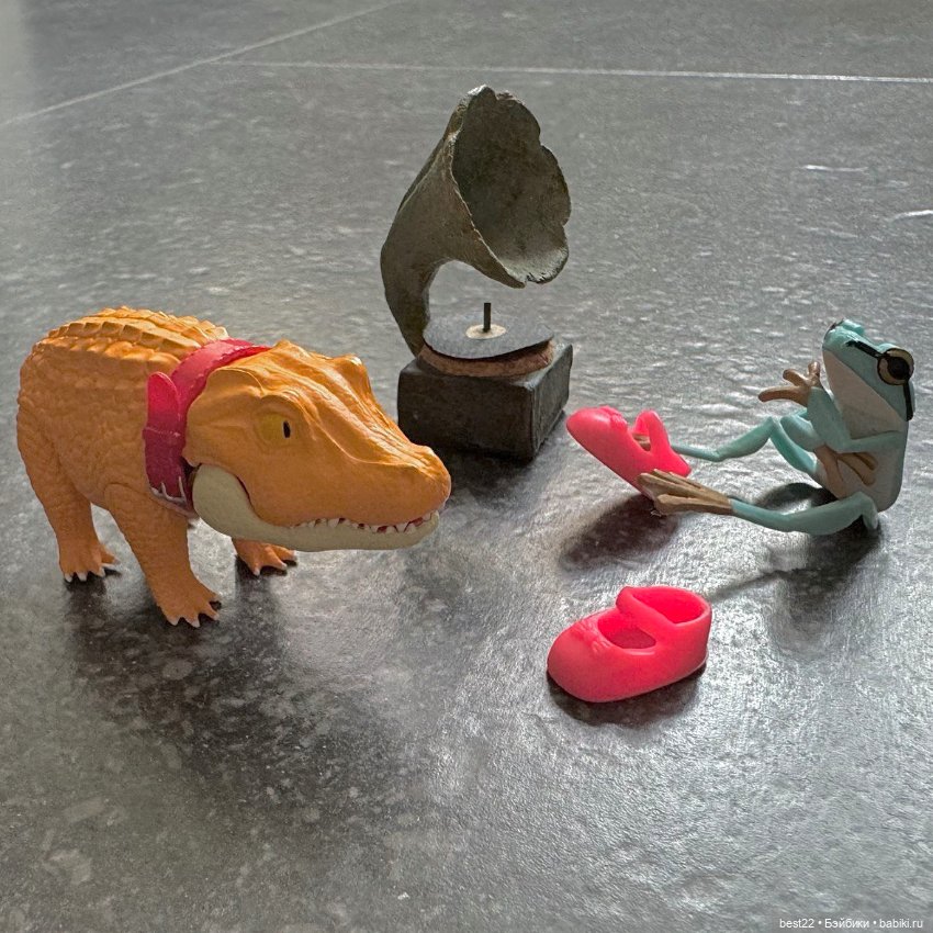 Крокодил Gachapon — Коллекционные фигурки (разное): животные