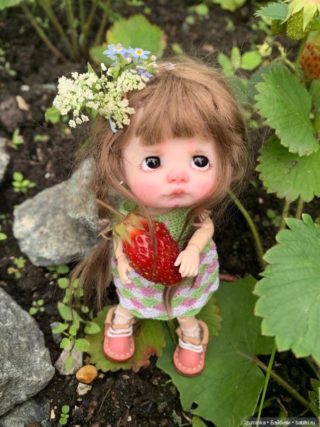 Первая ягодка 🍓 - моя — Куклы и тела Obitsu 11 (Ob11): гибриды (фото 3)