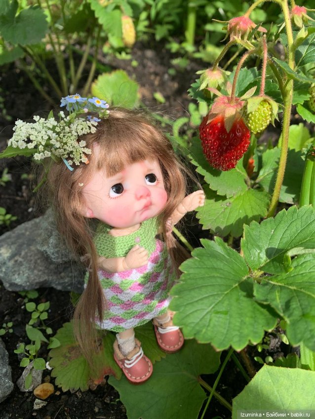 Первая ягодка 🍓 - моя — Куклы и тела Obitsu 11 (Ob11): гибриды (фото 2)