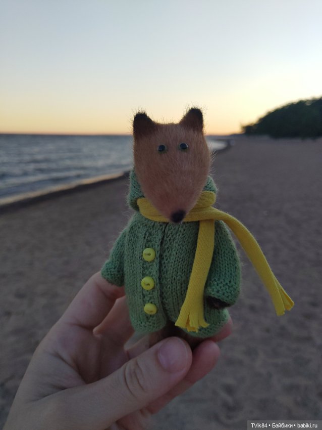 Лисенок Рихард — Домашние фото авторских игрушек: Тедди