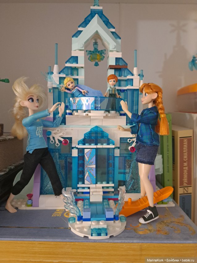 Эльза и Анна Дисней — Куклы Disney Animators и Принцессы Диснея: Disney Store