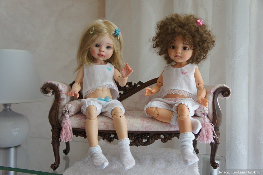 А со сна мы особенно шладкие. Девочки ООАК Paola Reina