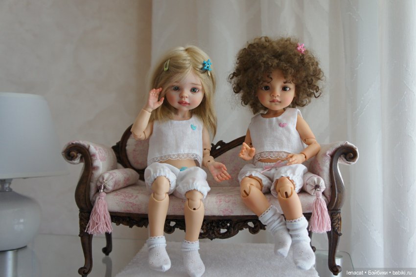 А со сна мы особенно шладкие. Девочки ООАК Paola Reina