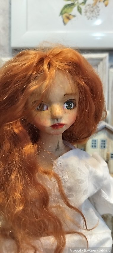 Бусинка — Авторские куклы из дерева