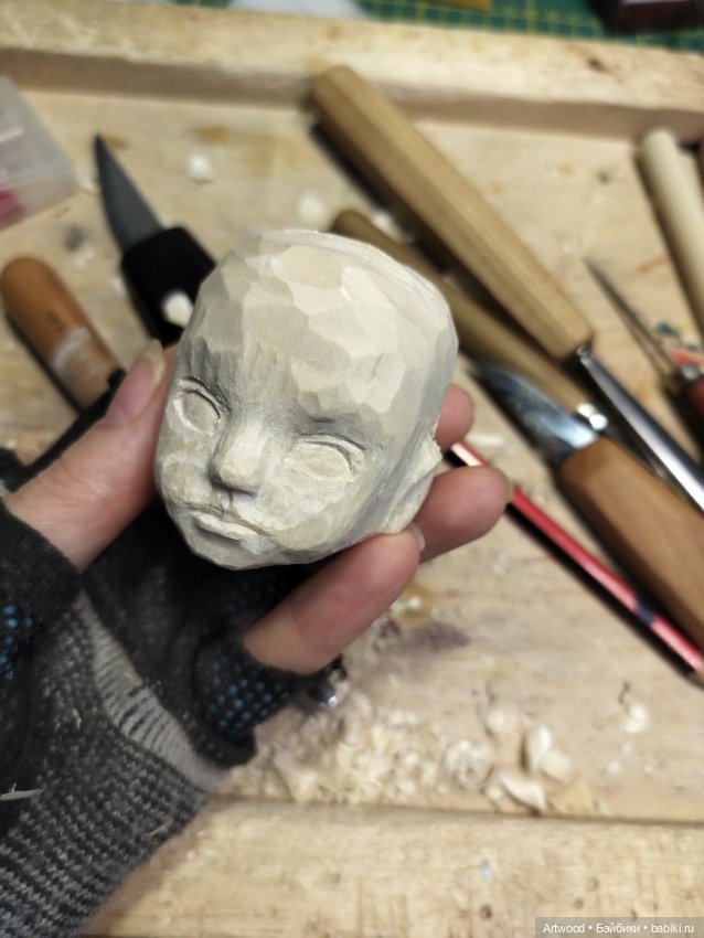 Бусинка — Авторские куклы из дерева (фото 4)