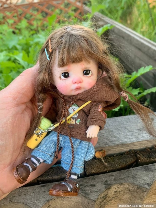 Варя на даче 🏡☀️ — Домашние фото авторских кукол: личные коллекции (фото 3)