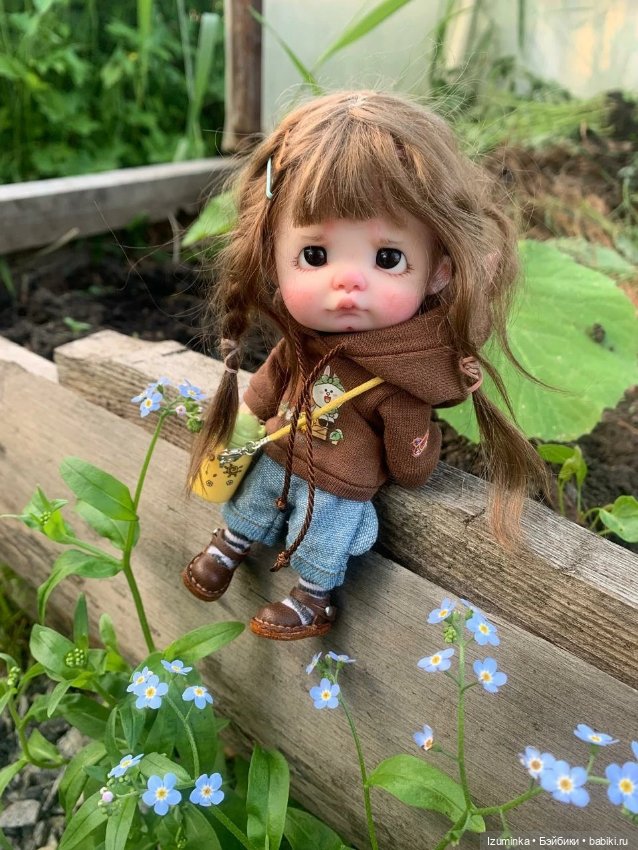 Варя на даче 🏡☀️ — Домашние фото авторских кукол: личные коллекции