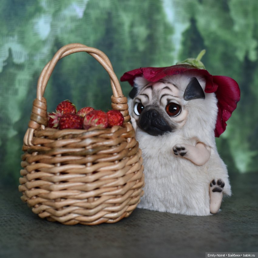 Ягодки, птички и цветочки